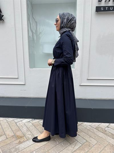 TD2202 Alba Kadın Elbise Lacivert