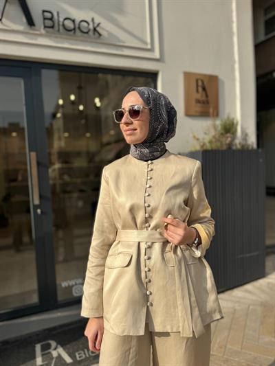 TD2228 Gressa Kadın Takım NATURAL