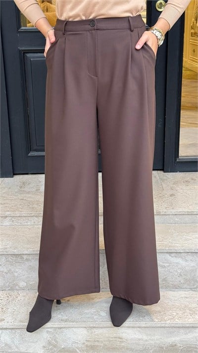 TD26K04000020 Blanca Kadın Pantolon Kahve