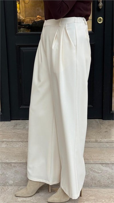 TD26K04000020 Blanca Kadın Pantolon Vanilya