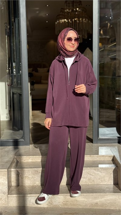 TD26K05000088 Neva Kadın Takım Bordo