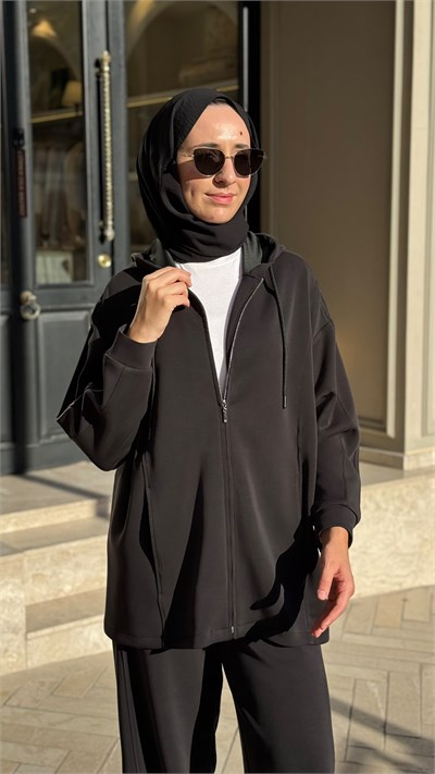 TD26K05000088 Neva Kadın Takım Siyah