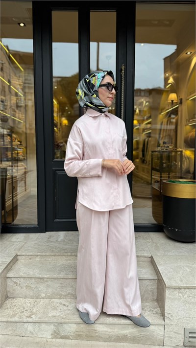 TD26K05000114 Leo Kadın Takım Pudra Pembe