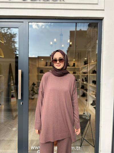 TD3799 Voleta Kadın Takım Kahve