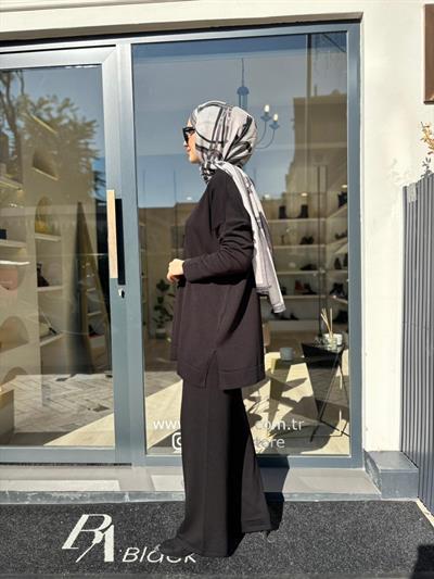 TD3799 Voleta Kadın Takım Siyah