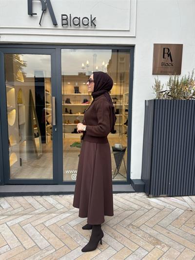 TD4404 Mara Kadın Ceket Kahve