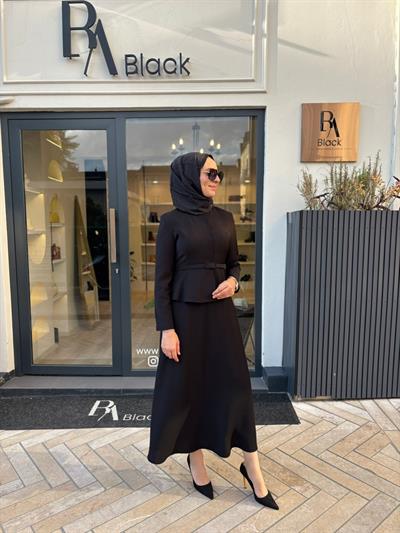 TD4465 Femme Kadın Takım Siyah