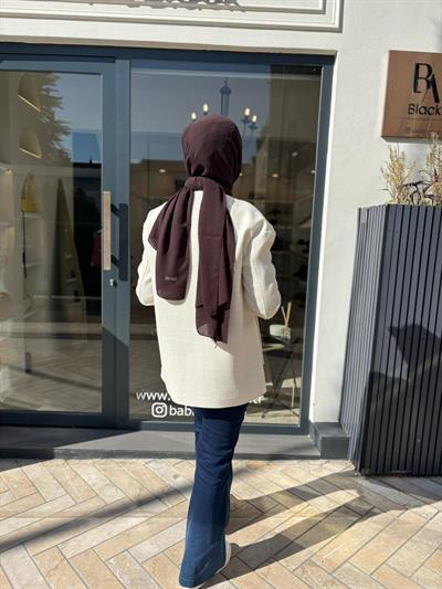TD4532 Savin Kadın Ceket Ekru
