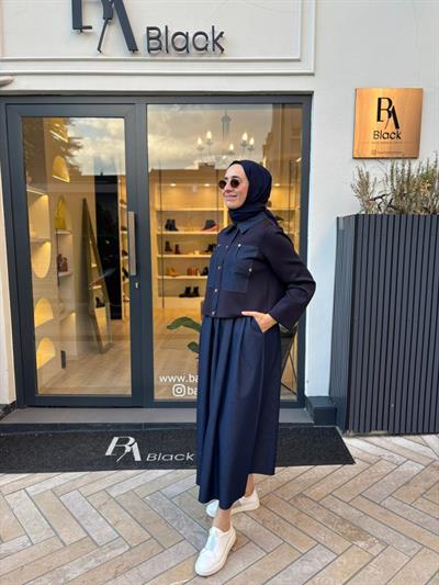 TD4618 Amira Kadın Takım Lacivert