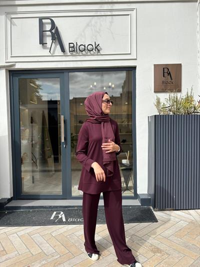 TD4668 Bern Kadın Takım Bordo