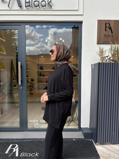 TD4694 Parma Kadın Takım Siyah