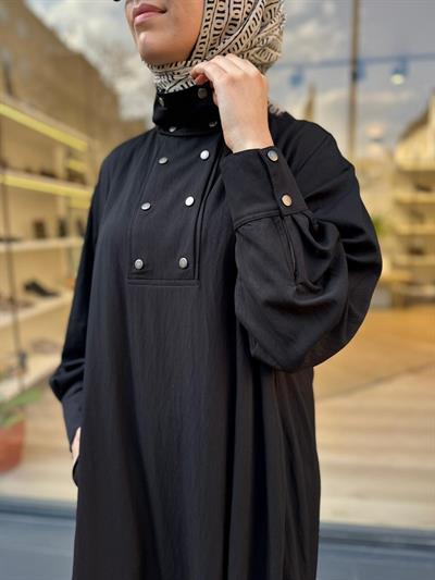 TD4737 Stela Kadın Elbise Siyah