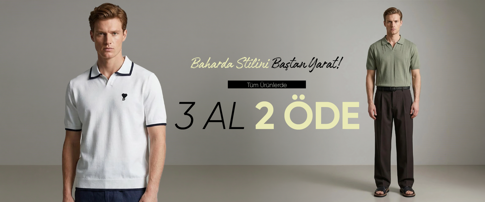 Tüm Ürünlerde 3 Al 2 Öde!