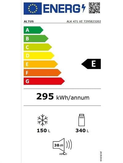 Altus ALK 471 XE Kombi No Frost Buzdolabı