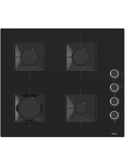 Ferre Fryart Ss Serisi Siyah Set (SS205 + XE63CS +D080 ) - Kare Emaye Izgara