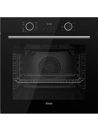 Ferre Fryart Ss Serisi Siyah Set (SS205 + XE63CS +D080 ) - Kare Emaye Izgara