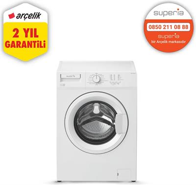 Superia SPR 70120 CM 1200 Devir 7 kg Çamaşır Makinesi