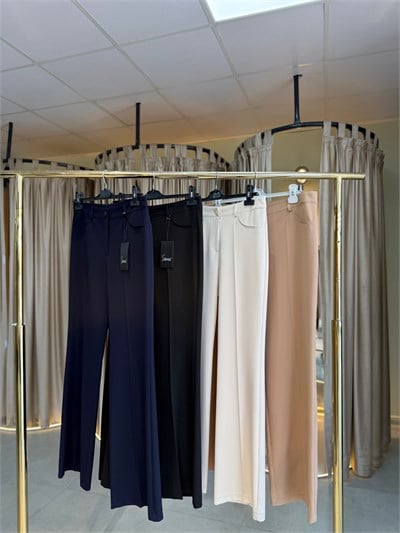 Beş Cep İspanyol Paça Pantolon
