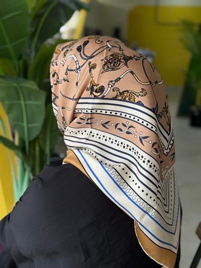 Sunny Twill Eşarp-Gold