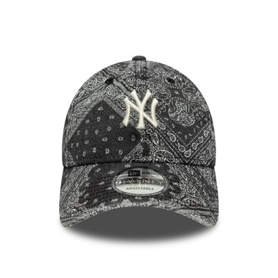 60771827- Washed Paısley 920 Neyyan  Blk Hat