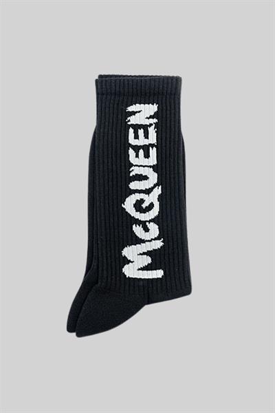 Alexander McQueen Erkek Çorap Siyah