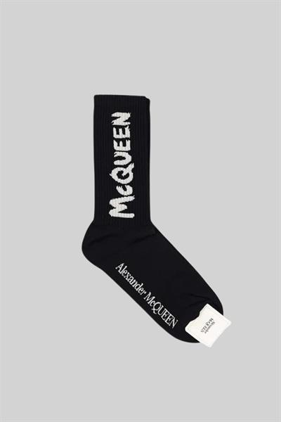 Alexander McQueen Erkek Çorap Siyah