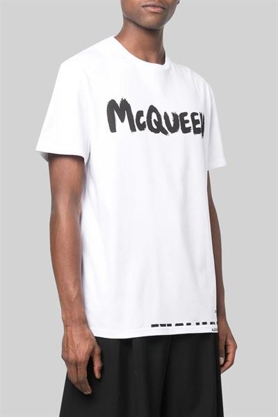 Alexander McQueen T-Shirt Beyaz
