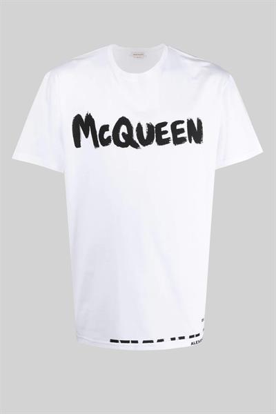 Alexander McQueen T-Shirt Beyaz