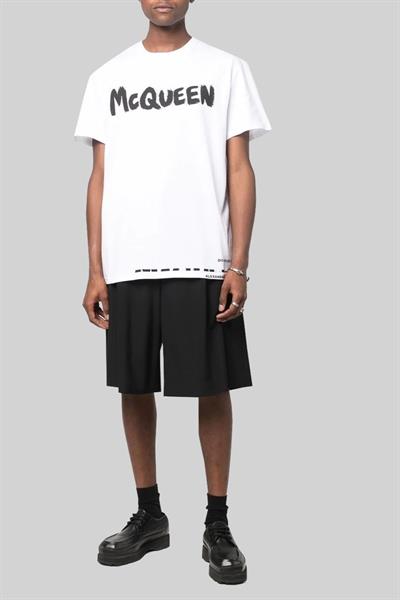 Alexander McQueen T-Shirt Beyaz