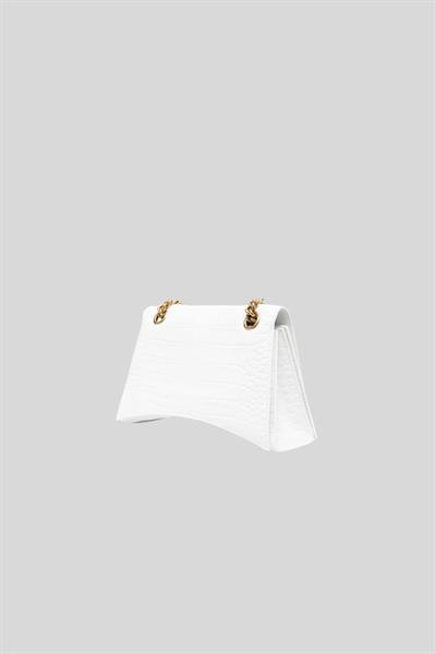 Balenciaga Kadın Omuz Çantası Beyaz