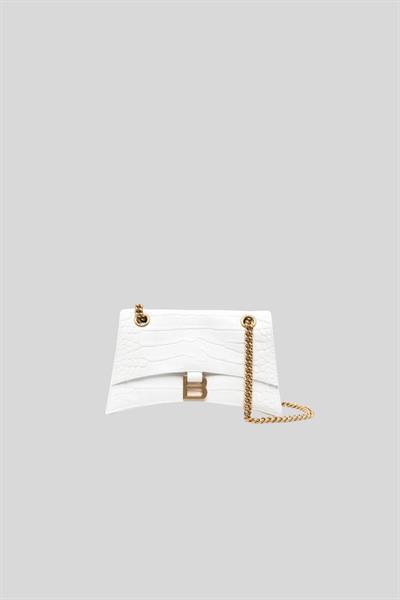 Balenciaga Kadın Omuz Çantası Beyaz