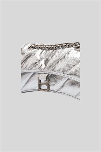 Balenciaga Kadın Omuz Çantası Gri