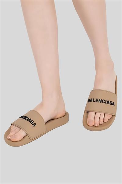 Balenciaga Kadın Terlik Bej