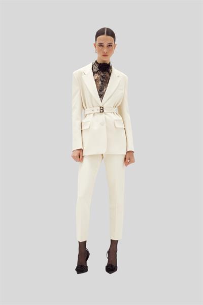 Blugirl Kadın Blazer Ceket Krem