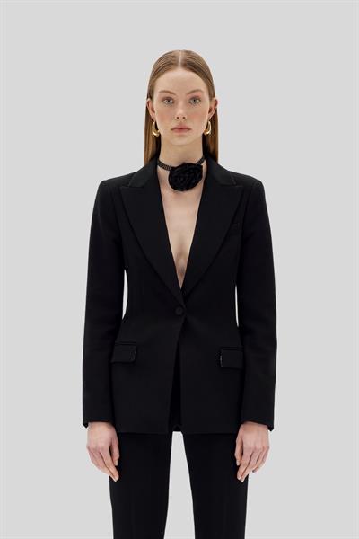 Blugirl Kadın Blazer Ceket Siyah