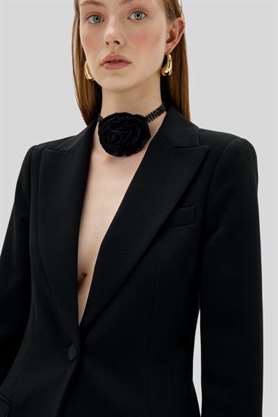 Blugirl Kadın Blazer Ceket Siyah