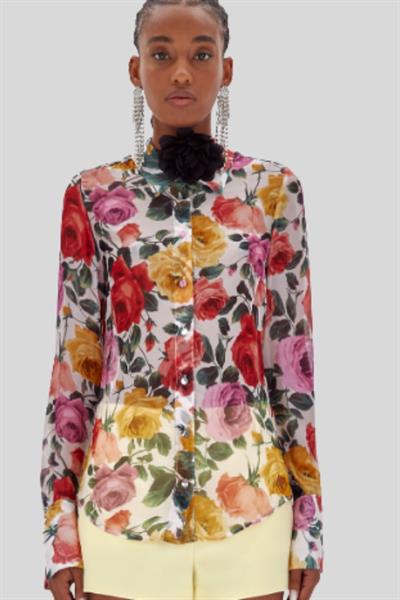 Blugirl Kadın Bluz COLORFUL ROSES