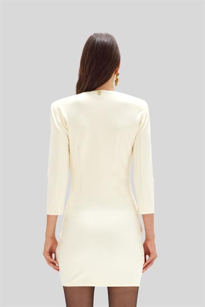 Blugirl Kadın Elbise Krem 131