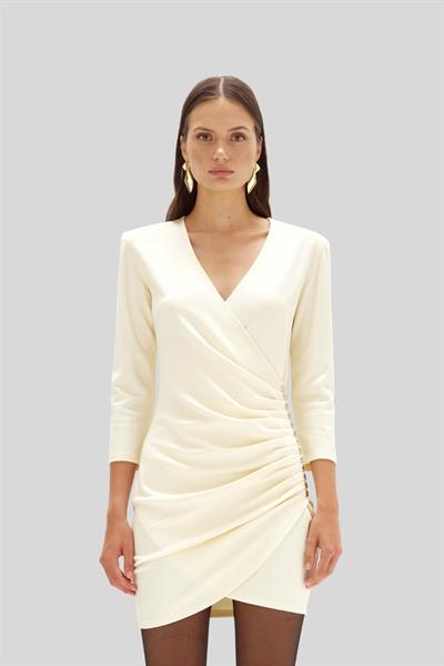 Blugirl Kadın Elbise Krem 131