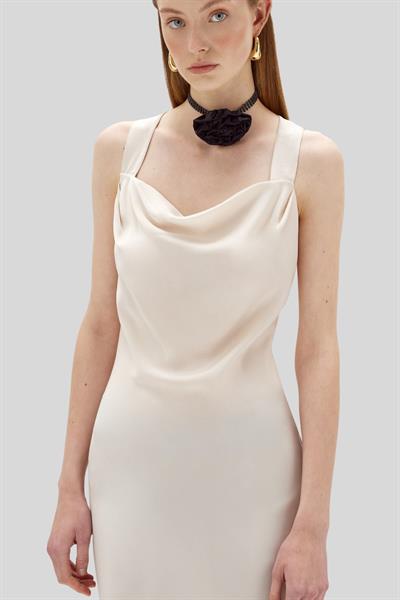 Blugirl Kadın Elbise Krem