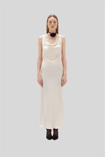 Blugirl Kadın Elbise Krem