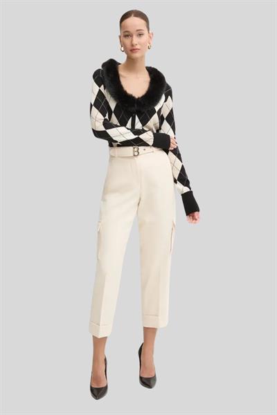 Blugirl Kadın Kargo Pantalon Krem