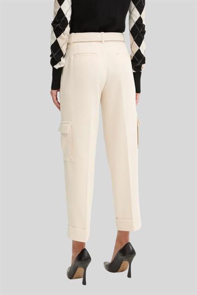 Blugirl Kadın Kargo Pantalon Krem