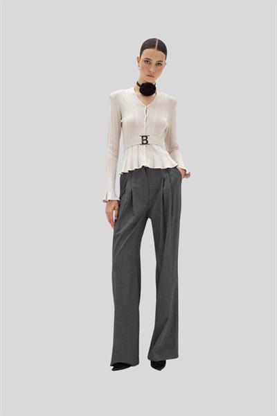 Blugirl Kadın Pantalon Gri