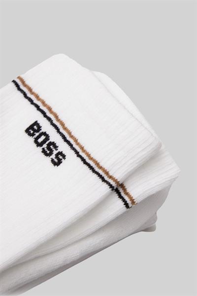 Boss 2 Li Erkek Çorap Beyaz 100