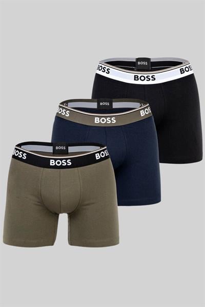 Boss 3 lü Erkek Boxer Çok Renkli 983