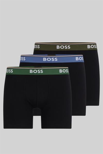 Boss 3 lü Erkek Boxer Çok Renkli