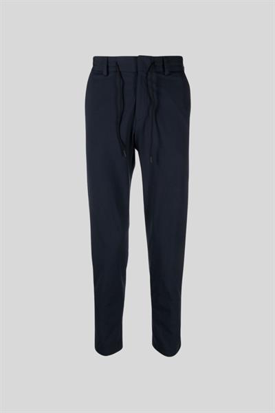 Boss Belden Bağlamalı Streç Jarseden Slim Fit Erkek Pantolon Lacivert 404