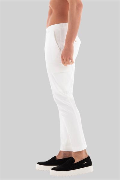 Boss C-Pepe Relaxed Fit Erkek Pantolon Beyaz 102