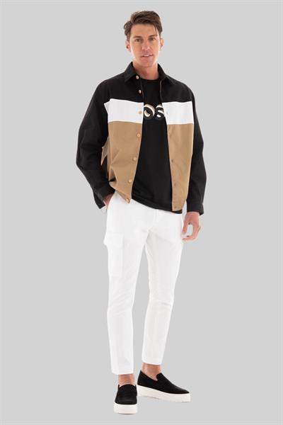 Boss C-Pepe Relaxed Fit Erkek Pantolon Beyaz 102